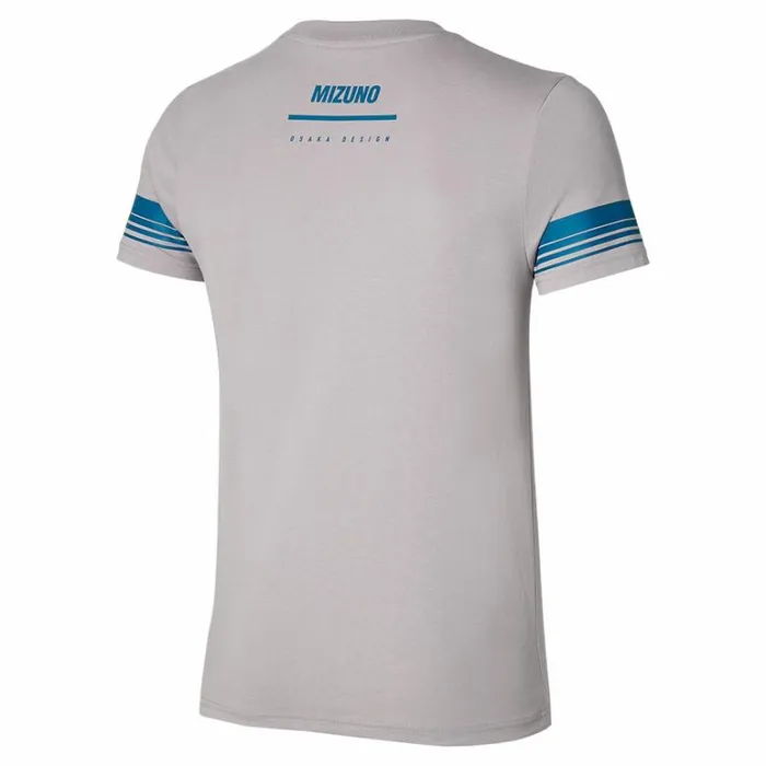Mizuno Athletics Mizuno Tee Silver Sconce Men Athleticwear Mizuno Athletics Mizuno Tee Silver Sconce Men Athleticwear