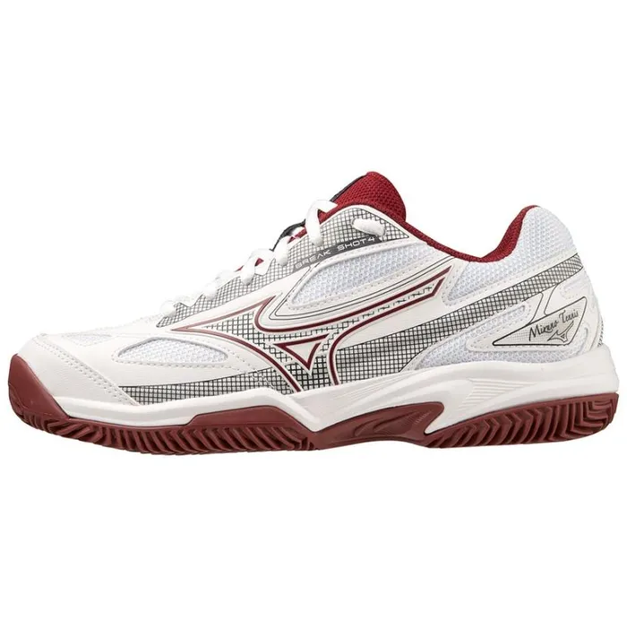 Mizuno BREAK SHOT 4 CC Whitecabernetpapyrus Women Tennis
