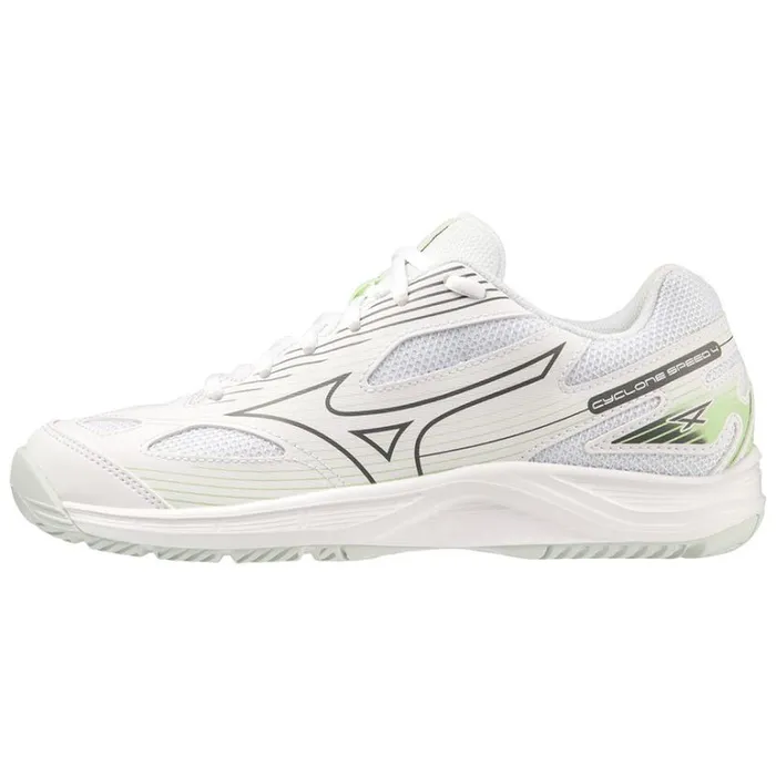 Mizuno CYCLONE SPEED 4 Whtegridgepatinagreen Women Volleyball