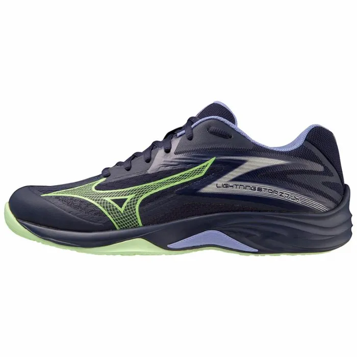 Mizuno LIGHTNING STAR Z7 Jr Ebluetechgreenlolite Women Volleyball