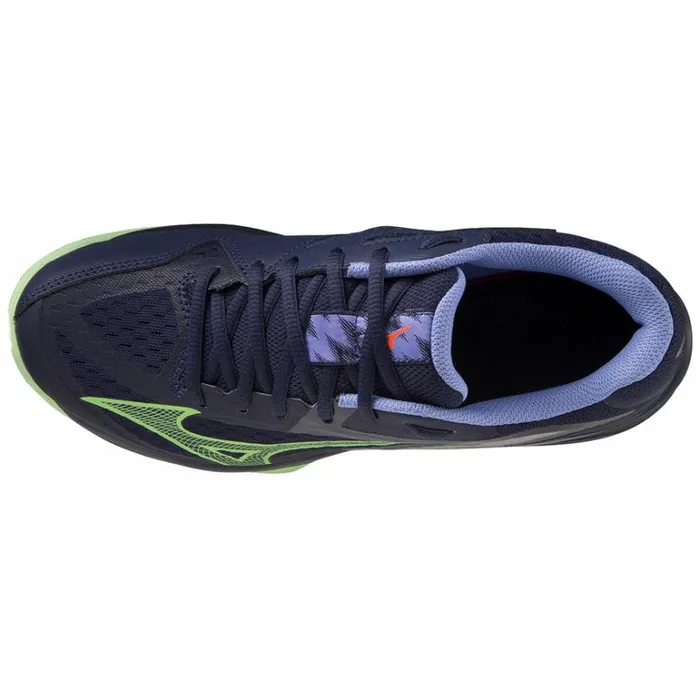 Mizuno LIGHTNING STAR Z7 Jr Ebluetechgreenlolite Women Volleyball