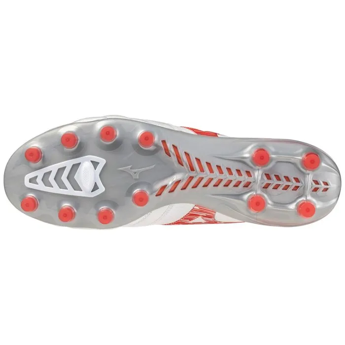 Mizuno MORELIA NEO IV JAPAN Whiteradiant Red Hot Coral Women Football