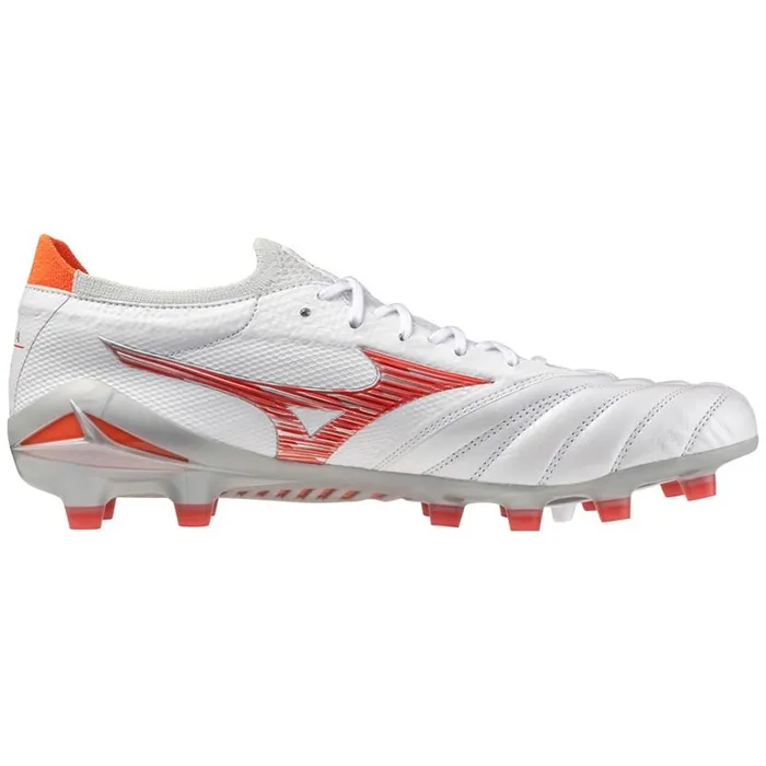 Mizuno MORELIA NEO IV JAPAN Whiteradiant Red Hot Coral Women Football