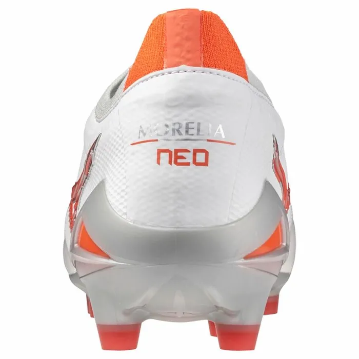 Mizuno MORELIA NEO IV JAPAN Whiteradiant Red Hot Coral Women Football