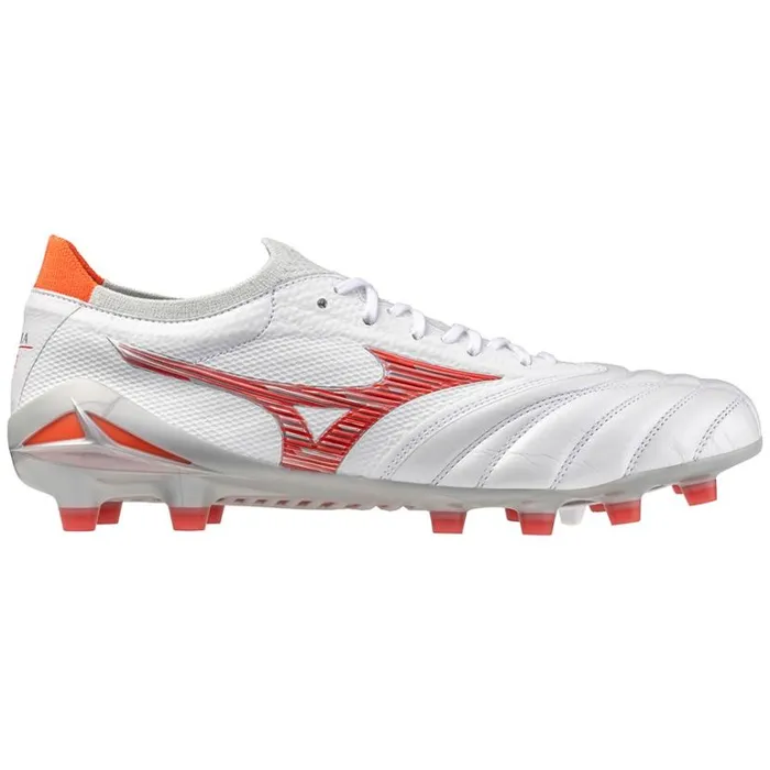 Mizuno MORELIA NEO IV JAPAN Whiteradiant Red Hot Coral Women Football