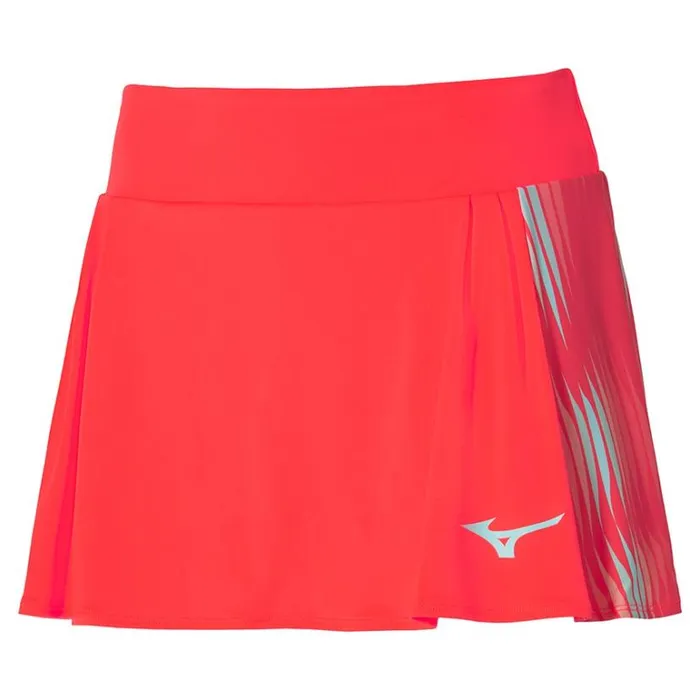 Mizuno Printed Flying Skirt Fierry Coral Women Dresses and Skirts