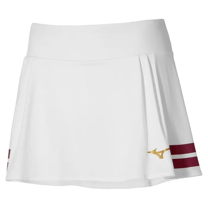 Mizuno Printed Flying Skirt White Women Dresses and Skirts