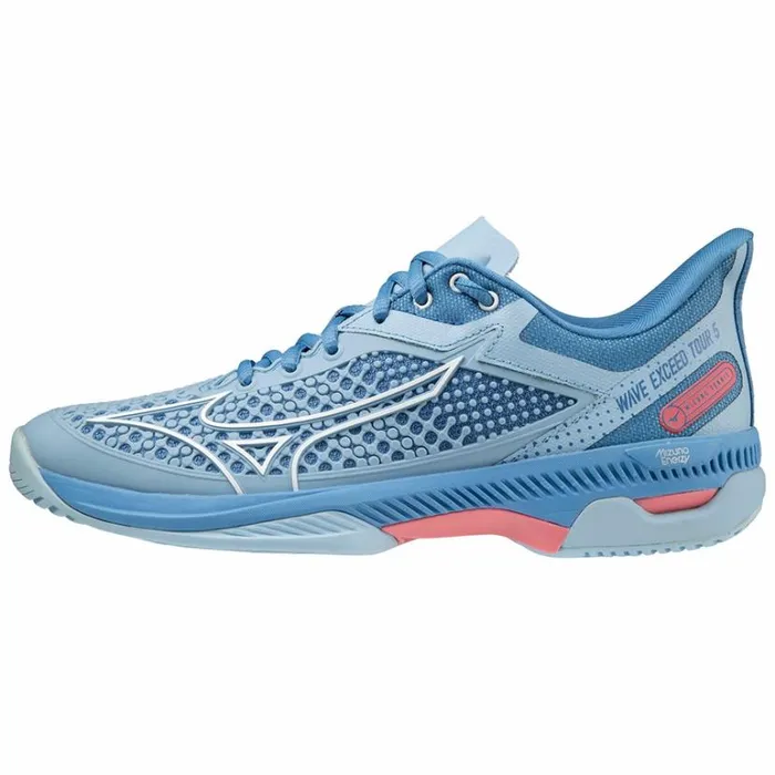 Mizuno Wave Exceed Tour 5 CC Dutchcanawhttearose Women Tennis