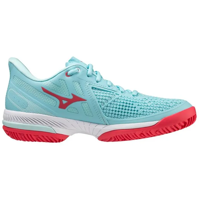 Mizuno Wave Exceed Tour 5 CC Tanager Turquoisefiery Coral 2white Women Tennis Mizuno Wave Exceed Tour 5 CC Tanager Turquoisefiery Coral 2white Women Tennis