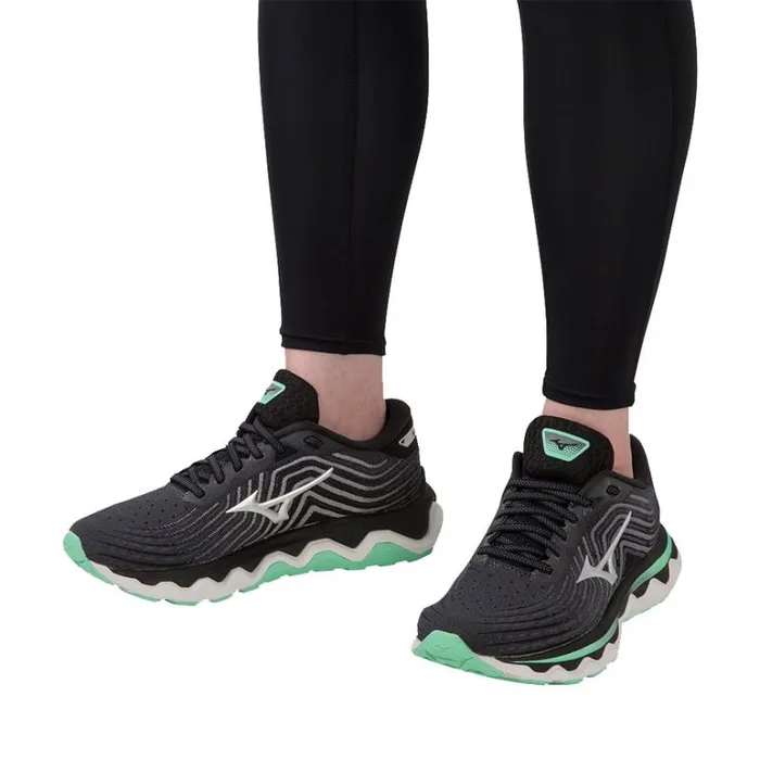 Mizuno Wave Horizon 6 Iron Gatesilverspring Bud Women Running Mizuno Wave Horizon 6 Iron Gatesilverspring Bud Women Running