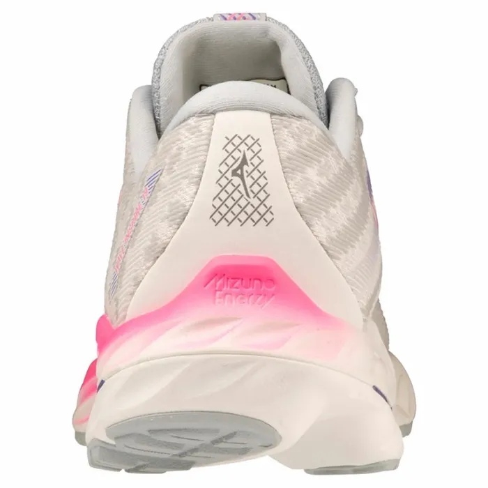 Mizuno WAVE INSPIRE 19 Swhitehvpinkppunch Women Running Mizuno WAVE INSPIRE 19 Swhitehvpinkppunch Women Running