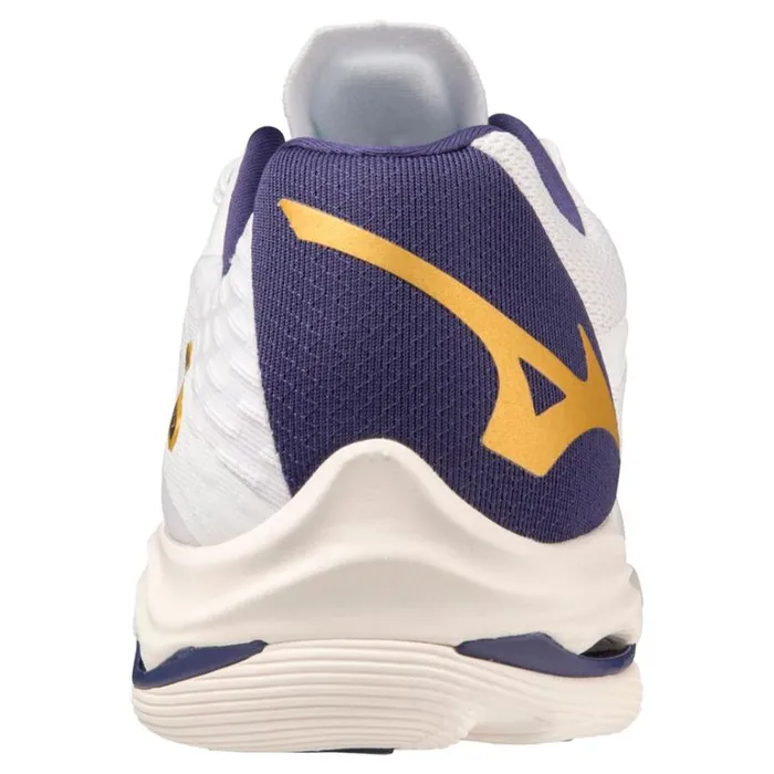 Mizuno WAVE LIGHTNING Z7 Whiteblueribbonmp Gold Women Volleyball Mizuno WAVE LIGHTNING Z7 Whiteblueribbonmp Gold Women Volleyball