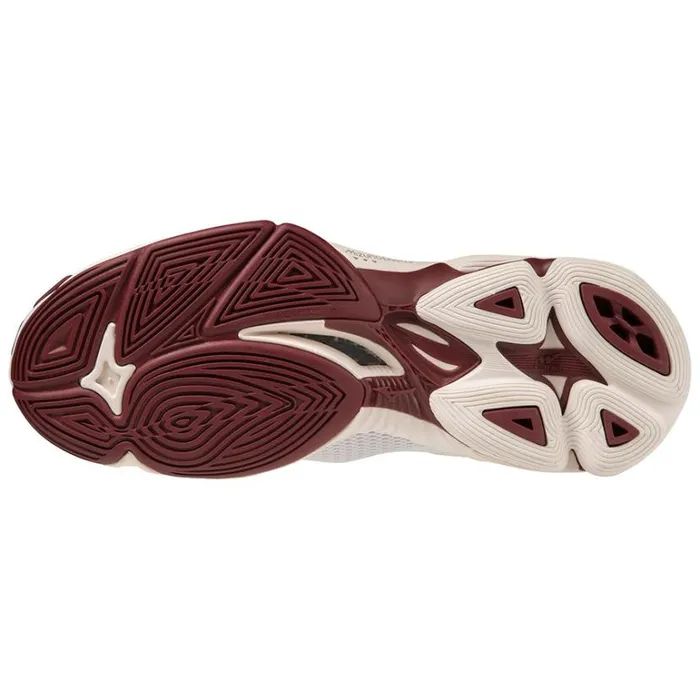 Mizuno WAVE LIGHTNING Z7 Whitecabernetmp Gold Women Volleyball Mizuno WAVE LIGHTNING Z7 Whitecabernetmp Gold Women Volleyball