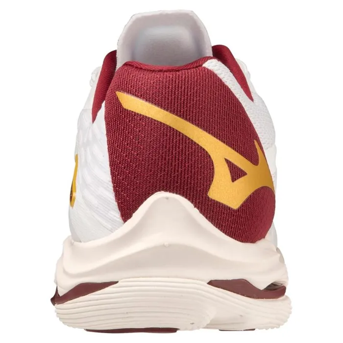 Mizuno WAVE LIGHTNING Z7 Whitecabernetmp Gold Women Volleyball Mizuno WAVE LIGHTNING Z7 Whitecabernetmp Gold Women Volleyball