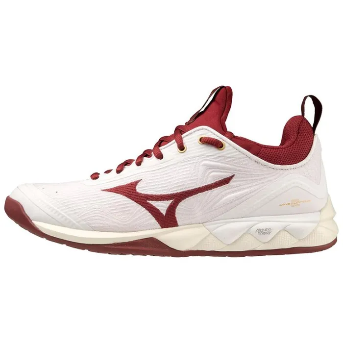 Mizuno WAVE LUMINOUS 2 Whitecabernetmp Gold Women Volleyball