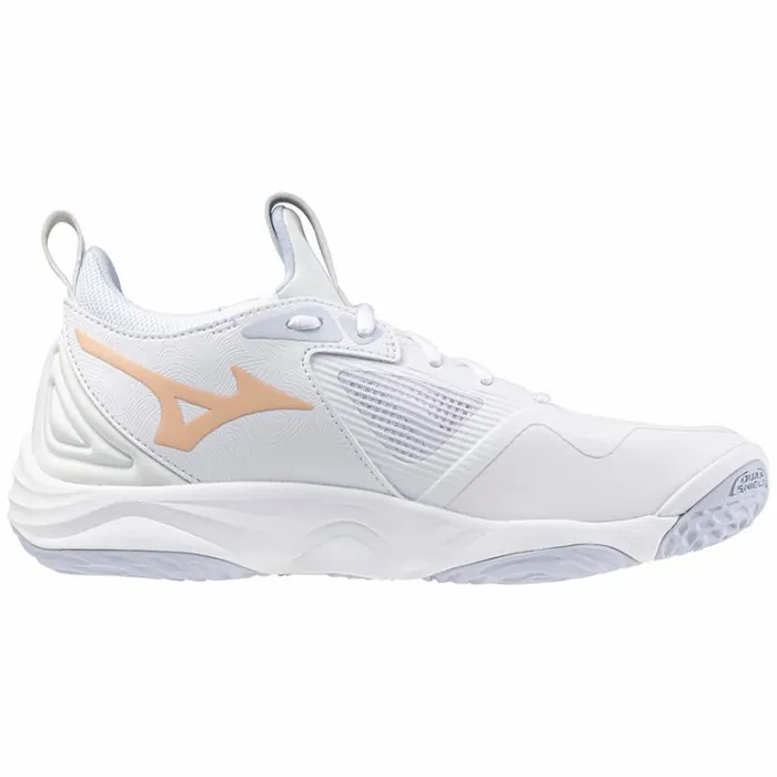 Mizuno WAVE MOMENTUM 3 Whitenavypeonypeachparfait Women Volleyball Mizuno WAVE MOMENTUM 3 Whitenavypeonypeachparfait Women Volleyball