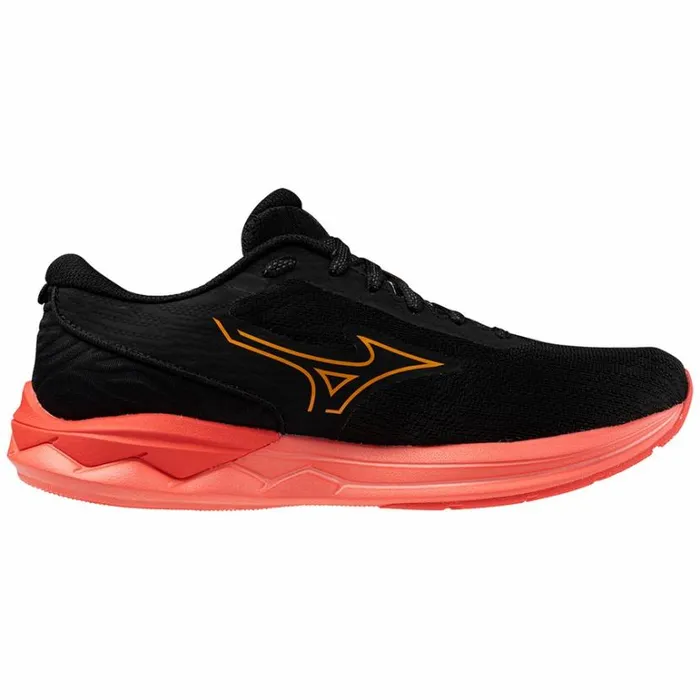 Mizuno WAVE REVOLT 3 Blackcarrot Curldubarry Women Running Mizuno WAVE REVOLT 3 Blackcarrot Curldubarry Women Running
