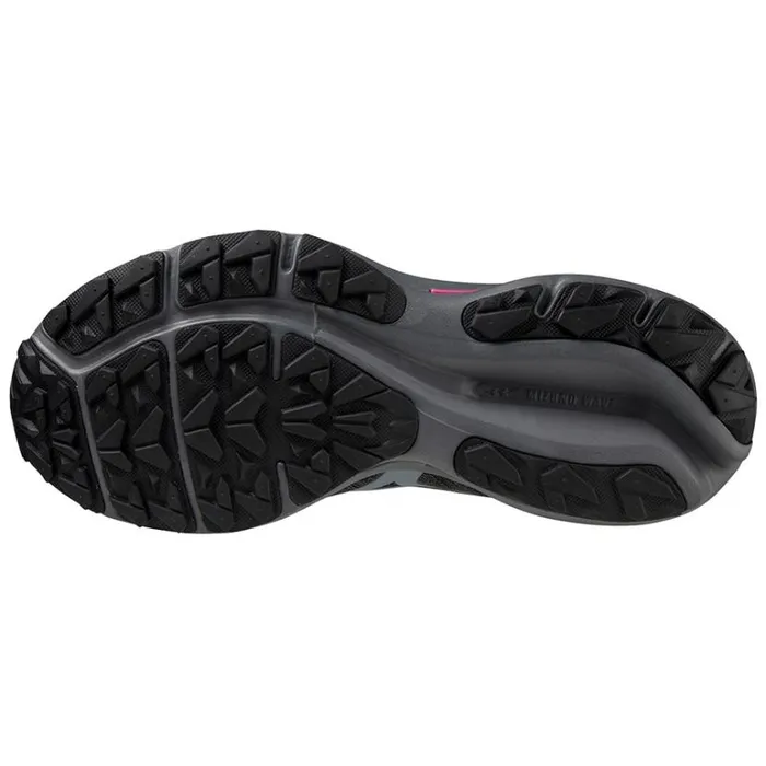 Mizuno Wave Rider GTX Iron Gatenimbus Cloudfuchsia Fedora Women Trail Running Mizuno Wave Rider GTX Iron Gatenimbus Cloudfuchsia Fedora Women Trail Running