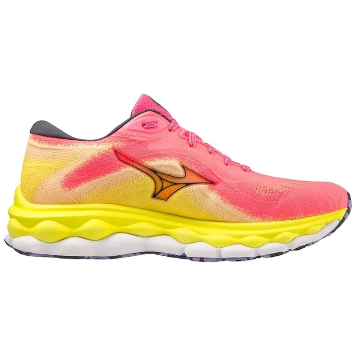 Mizuno WAVE SKY 7 Highvpinkombbluebolt2n Women Running Mizuno WAVE SKY 7 Highvpinkombbluebolt2n Women Running