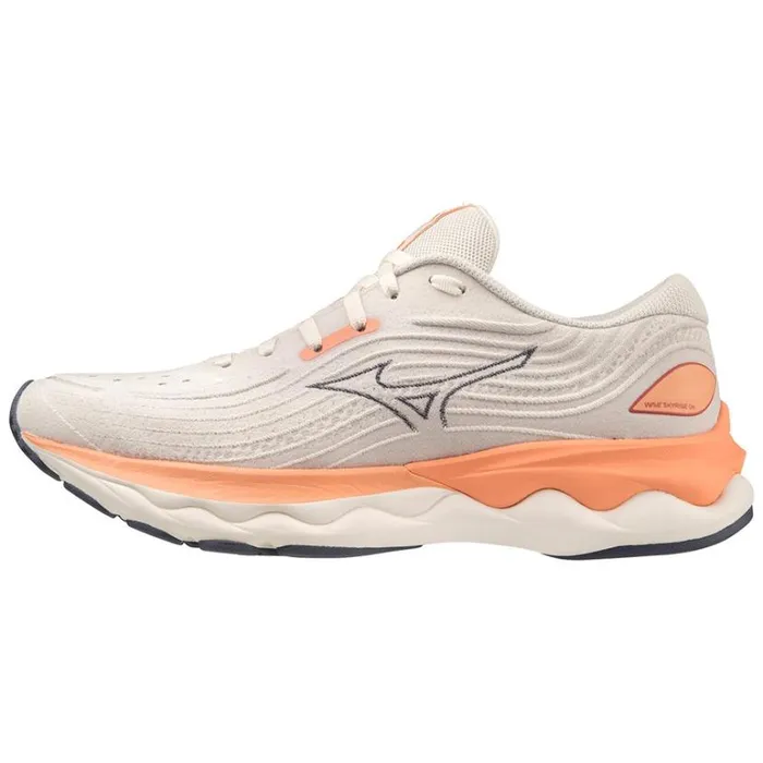 Mizuno WAVE SKYRISE 4 Swhitenbluecreef Women Running