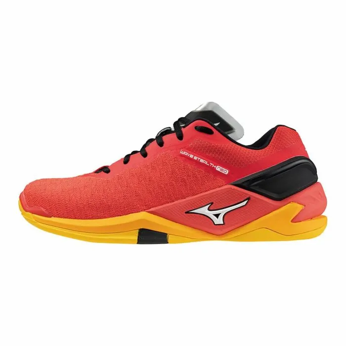 Mizuno WAVE STEALTH NEO Radiant Redwhitecarrot Curl Women Handball