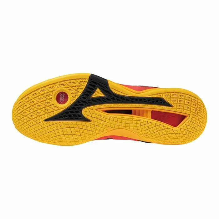 Mizuno WAVE STEALTH NEO Radiant Redwhitecarrot Curl Women Handball Mizuno WAVE STEALTH NEO Radiant Redwhitecarrot Curl Women Handball