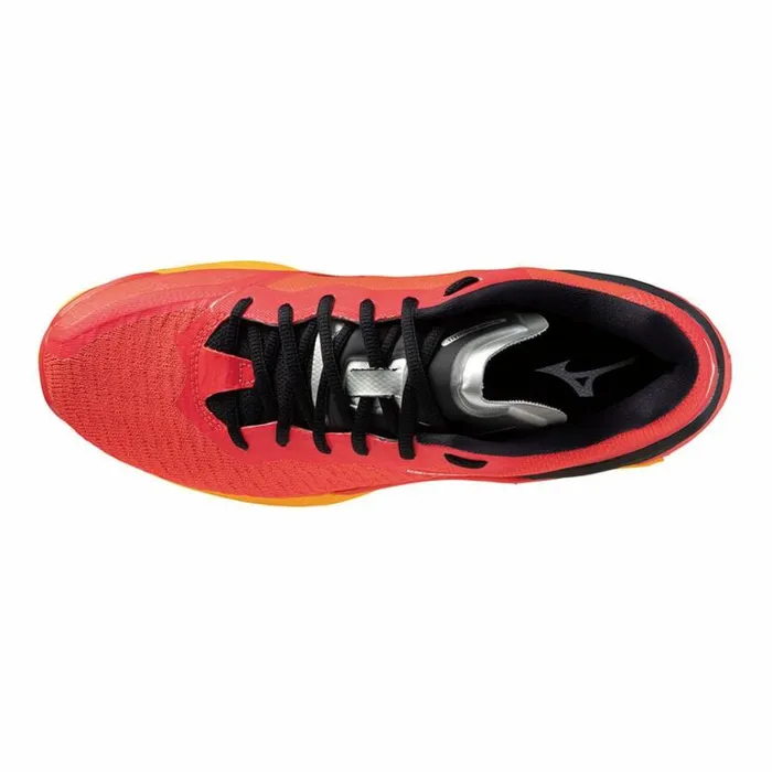 Mizuno WAVE STEALTH NEO Radiant Redwhitecarrot Curl Women Handball Mizuno WAVE STEALTH NEO Radiant Redwhitecarrot Curl Women Handball