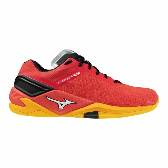 Mizuno WAVE STEALTH NEO Radiant Redwhitecarrot Curl Women Handball Mizuno WAVE STEALTH NEO Radiant Redwhitecarrot Curl Women Handball