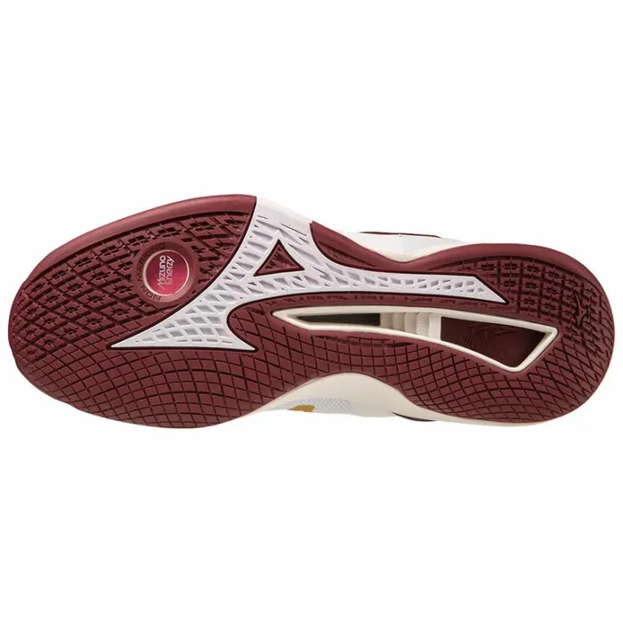 Mizuno WAVE STEALTH NEO Whitecabernetmpgold Women Handball Mizuno WAVE STEALTH NEO Whitecabernetmpgold Women Handball