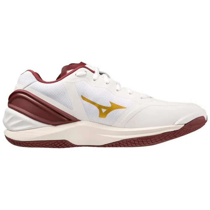 Mizuno WAVE STEALTH NEO Whitecabernetmpgold Women Handball Mizuno WAVE STEALTH NEO Whitecabernetmpgold Women Handball