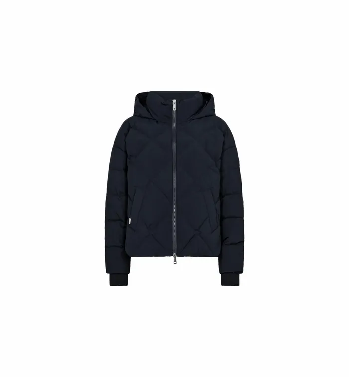 MOS MOSH Jackets and Coats Women MMAhla Down Jacket Salute Navy MOS MOSH Jackets and Coats Women MMAhla Down Jacket Salute Navy