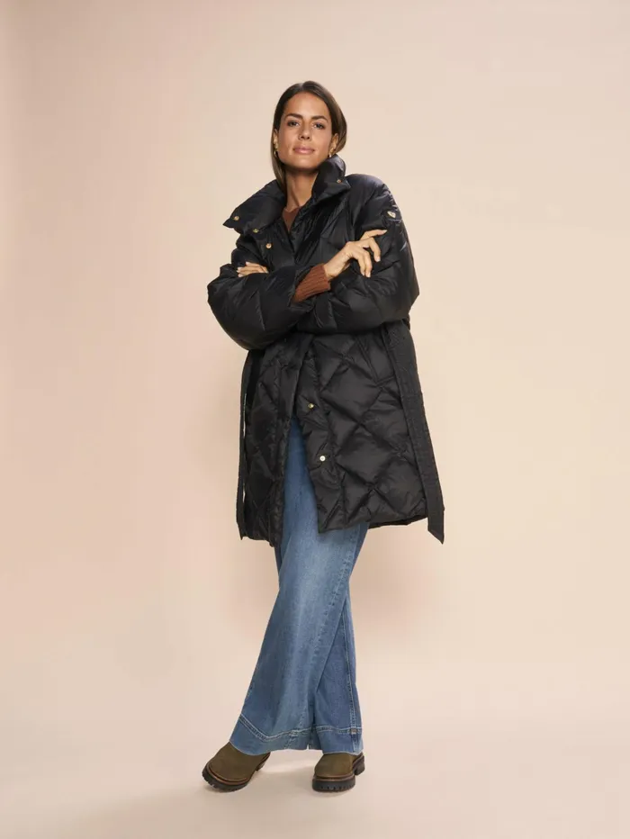 MOS MOSH Jackets and Coats Women MMEden Down Jacket Black MOS MOSH Jackets and Coats Women MMEden Down Jacket Black