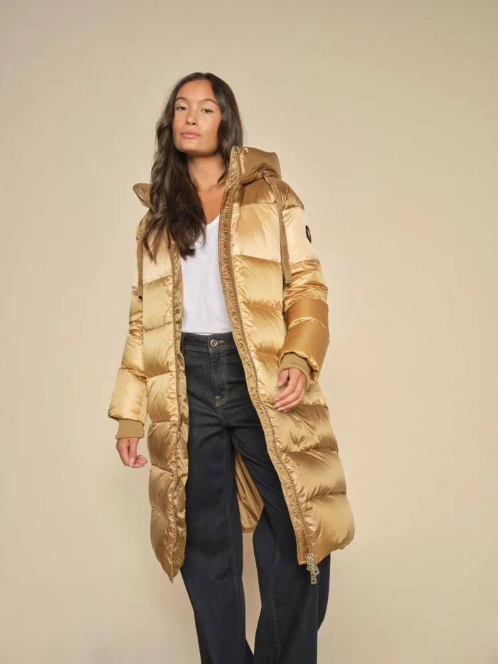 MOS MOSH Jackets and Coats Women MMNova Limited Down Coat Gold