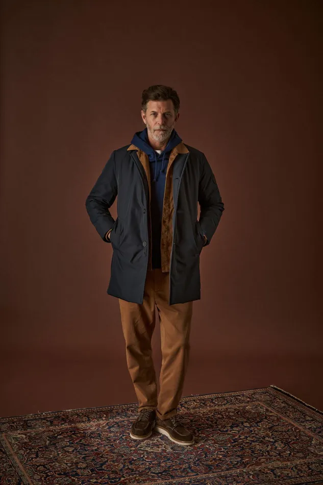 MOS MOSH Jackets Men MMGZoff Jacket Navy MOS MOSH Jackets Men MMGZoff Jacket Navy