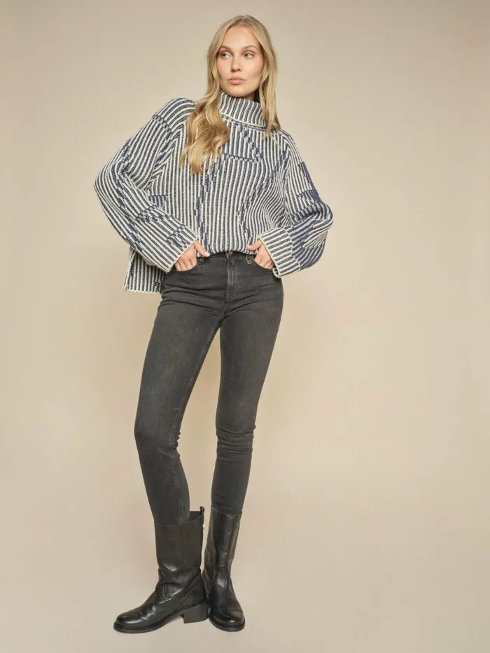 MOS MOSH Jeans Women MMVice Ledger Jeans Dark Grey