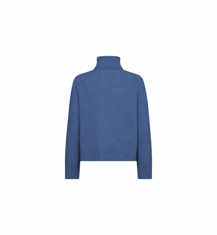 MOS MOSH Knits Women MMAidy Thora Rollneck Knit Set Sail MOS MOSH Knits Women MMAidy Thora Rollneck Knit Set Sail