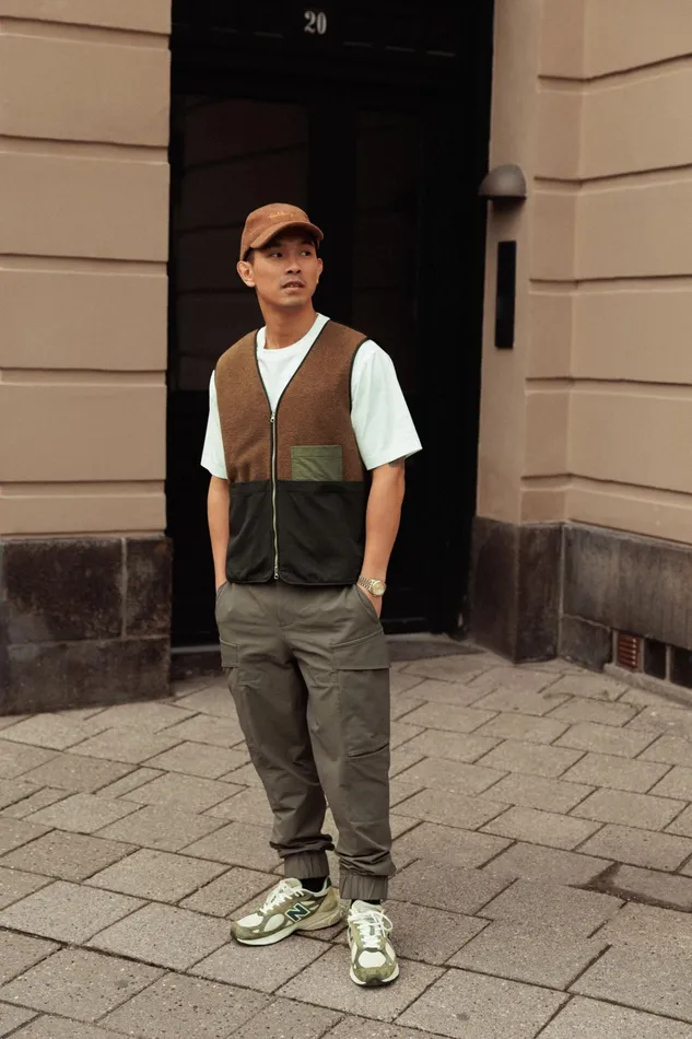 MOS MOSH Pants Men MMGComan Cargo Pant Moss Green