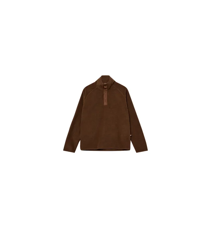 MOS MOSH Sweatshirts Men MMGCheck Placket Sweat Burn Cava MOS MOSH Sweatshirts Men MMGCheck Placket Sweat Burn Cava