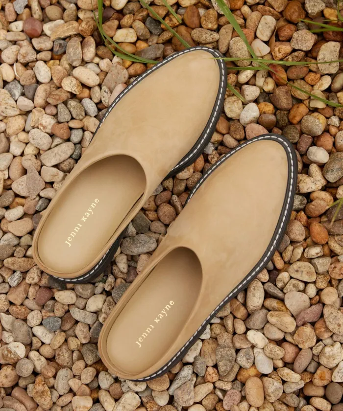 Mules Women Jenni Kayne Oiled Leather Lug Sole Mule Dark Sand