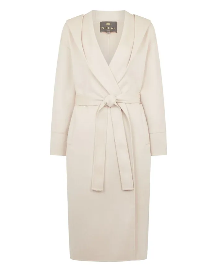 NPeal Coats and Jackets Women Cashmere Robe Coat Cream