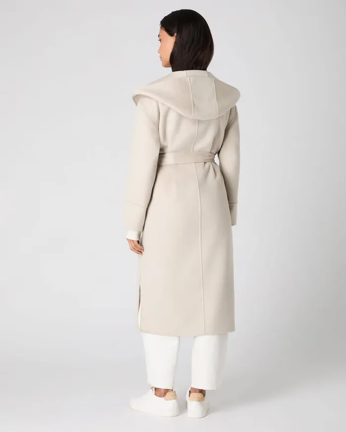 NPeal Coats and Jackets Women Cashmere Robe Coat Cream