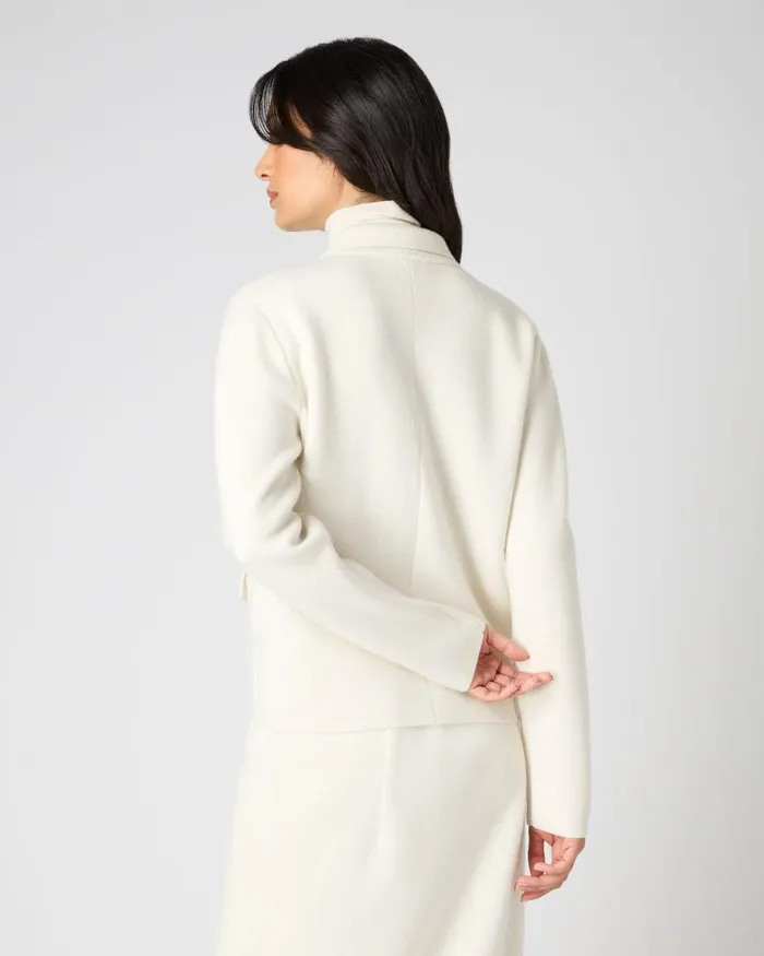 NPeal Coats and Jackets Women Collared Milano Cashmere Jacket New Ivory White