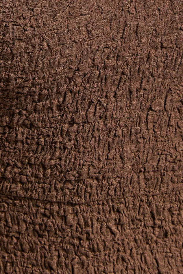 Novida Midi Dress 8211 Textured Bodycon Dress In Chocolate Women Showpo Maternity Clothes