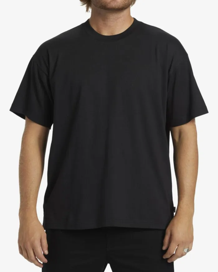 OG Essentials Short Sleeve TShirt Black Men Billabong TShirts