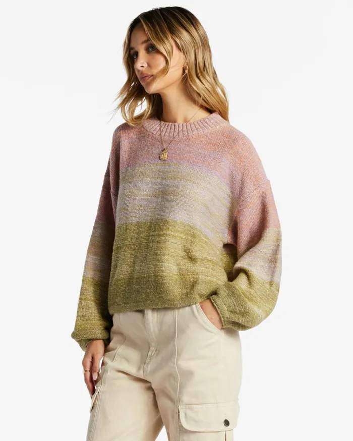 On Hue Jumper Willow Women Billabong Sweaters