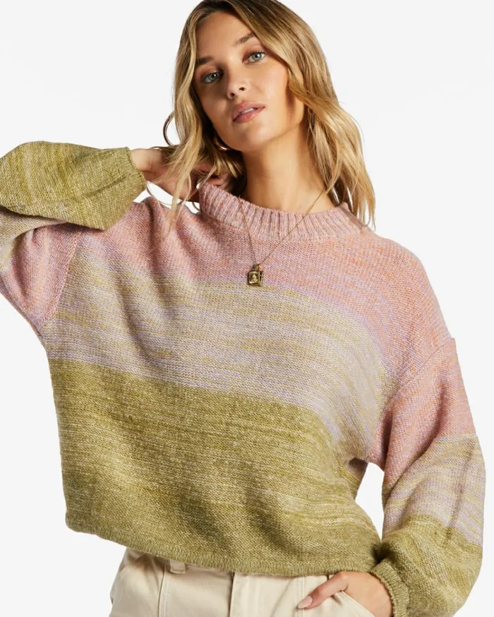 On Hue Jumper Willow Women Billabong Sweaters