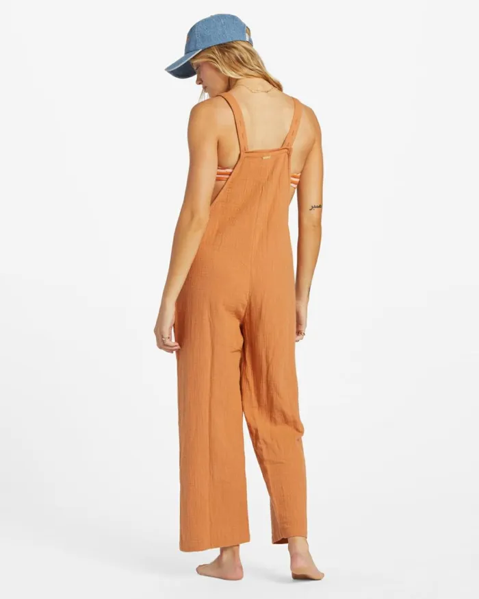 Pacific Time RomperJumpsuit Toffee Women Billabong Essentials