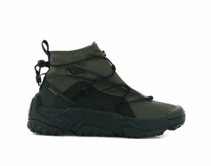 Palladium OffGrid Hi Zip Waterproof Olive Night Men Sneakers
