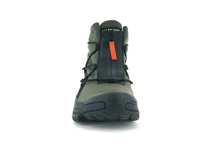 Palladium OffGrid Hi Zip Waterproof Olive Night Men Sneakers