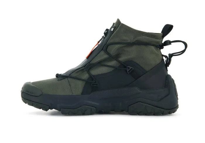 Palladium OffGrid Hi Zip Waterproof Olive Night Men Sneakers